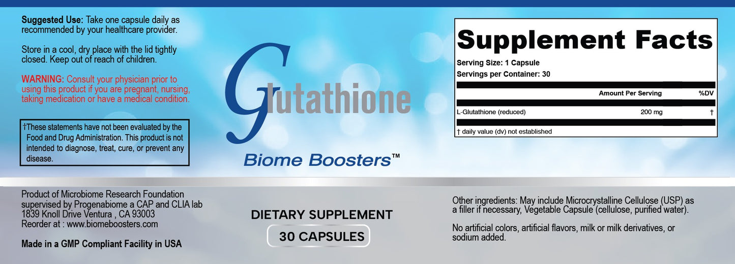 Biome Boosters Glutathione