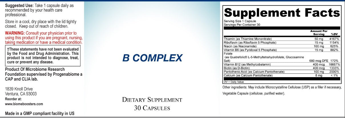 Biome Boosters B-Complex