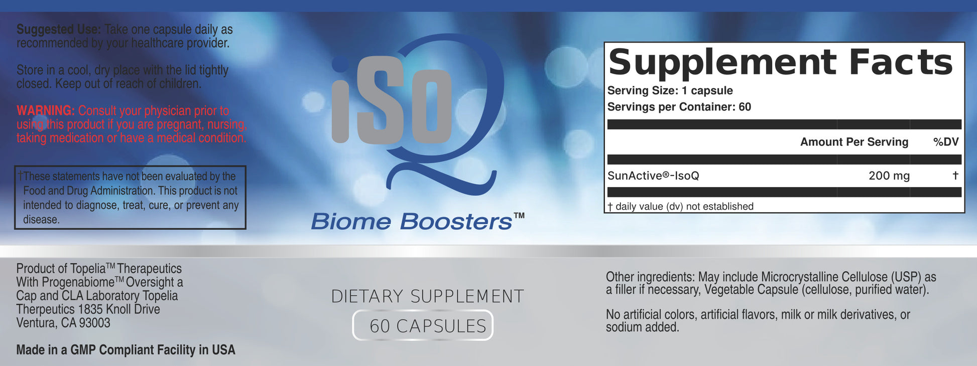 Biome Boosters IsoQ Biome Boosters IsoQ