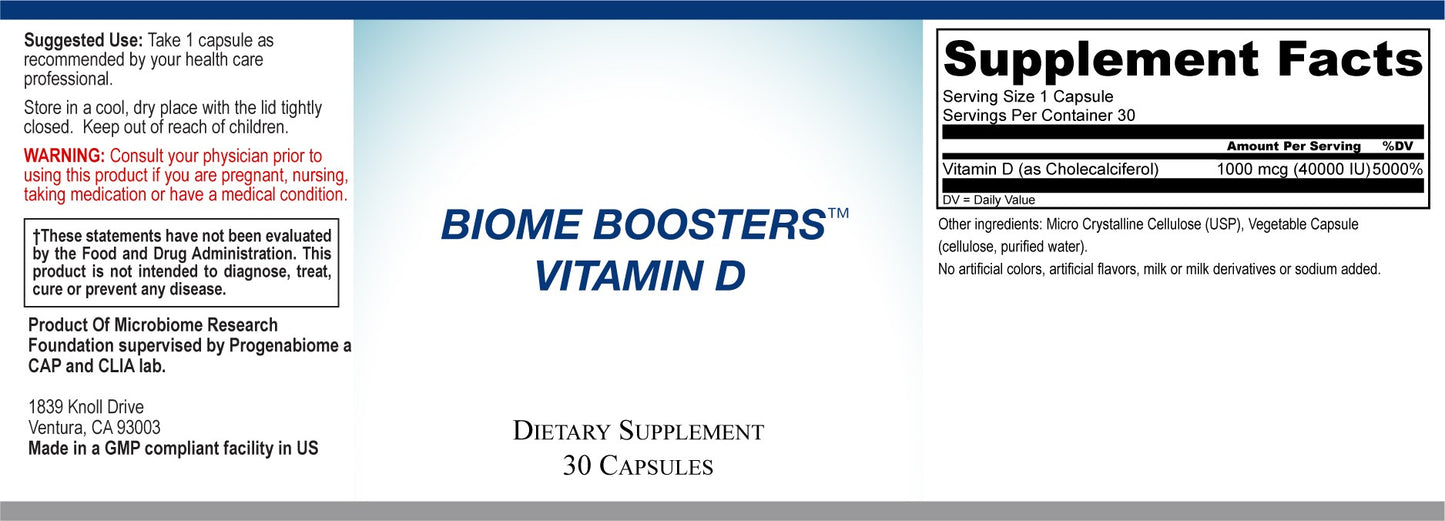 Biome Boosters Vitamin D