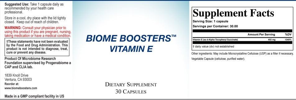 Biome Boosters Vitamin E